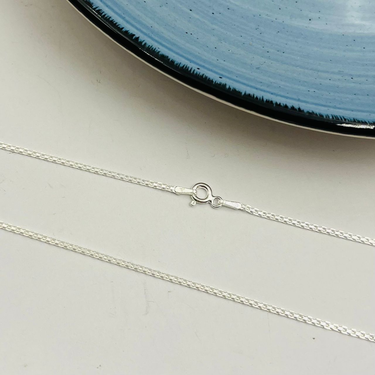 Cadena Tejido Chino de Dama en Plata 925