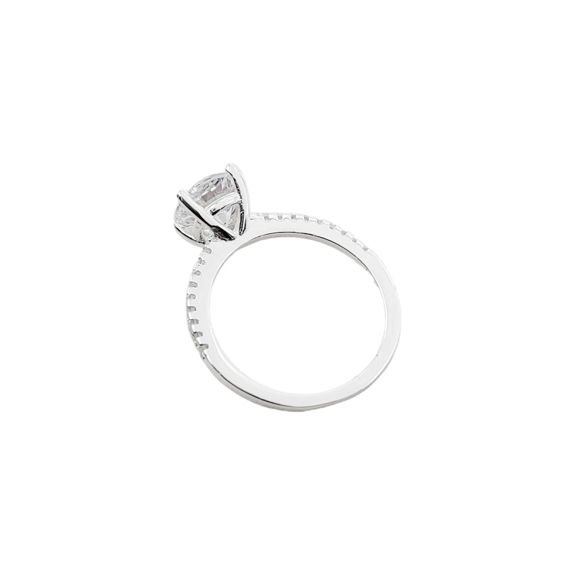 Anillo Compromiso Modelo Remi Plata 925