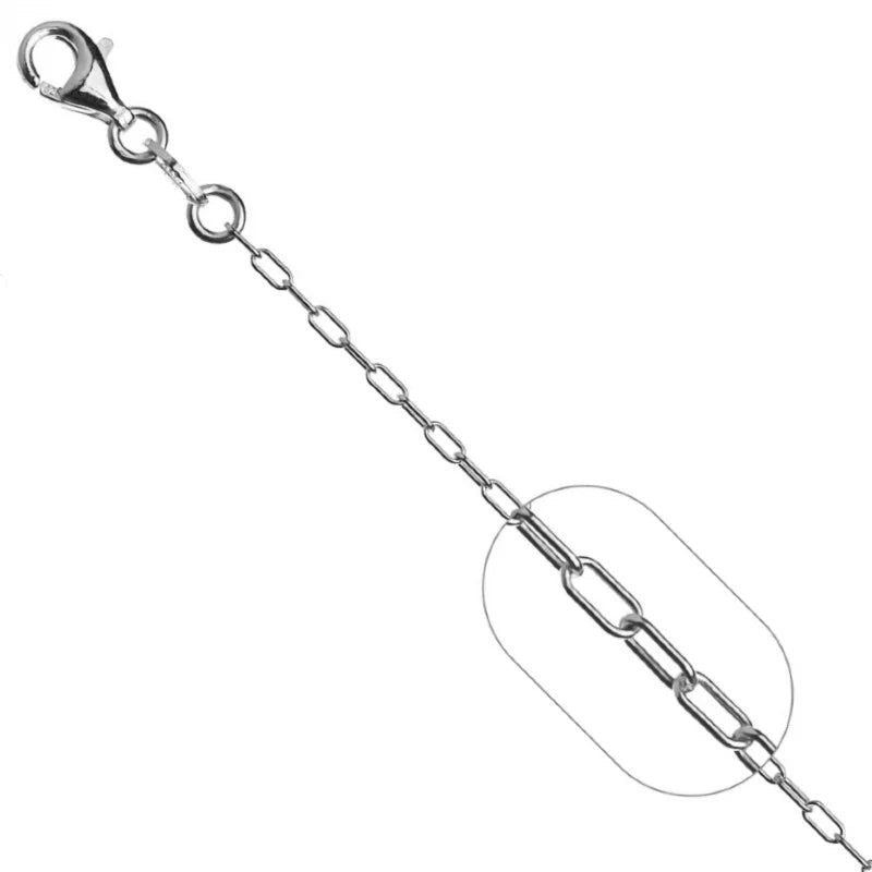 Pulsera de Dama Forzantina Alargada en Plata 925