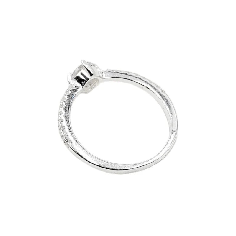 Anillo de Compromiso Modelo Mina en Plata 925