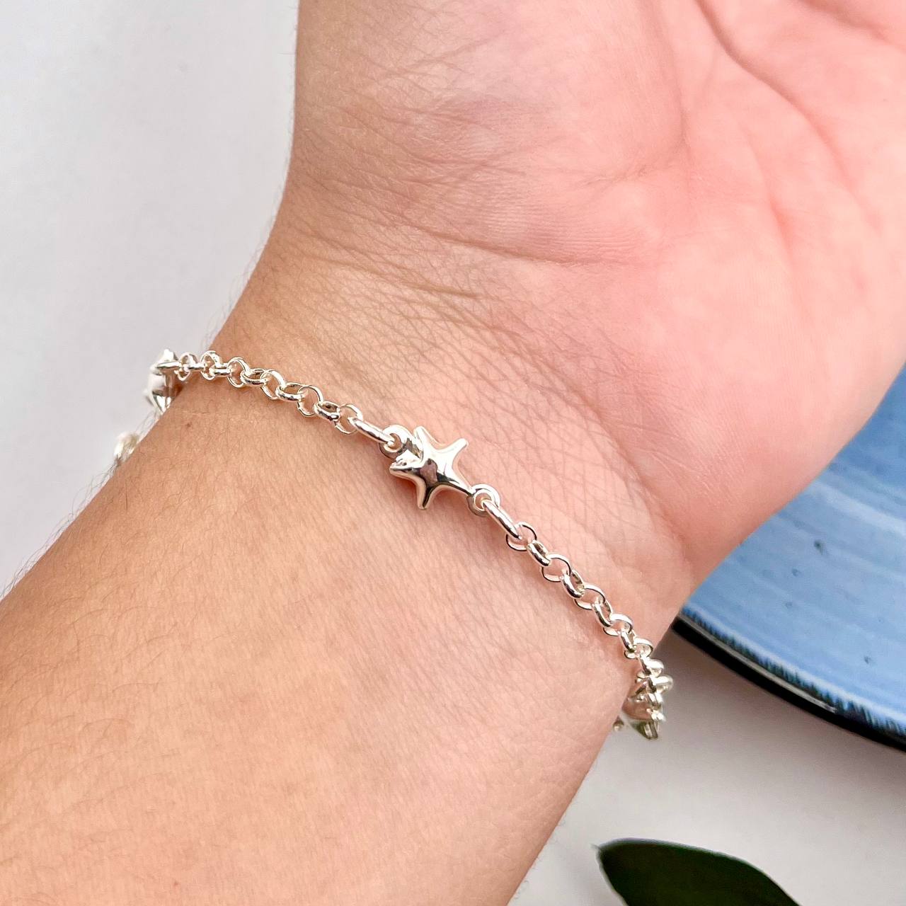 Pulsera de Estrellas en Plata 925