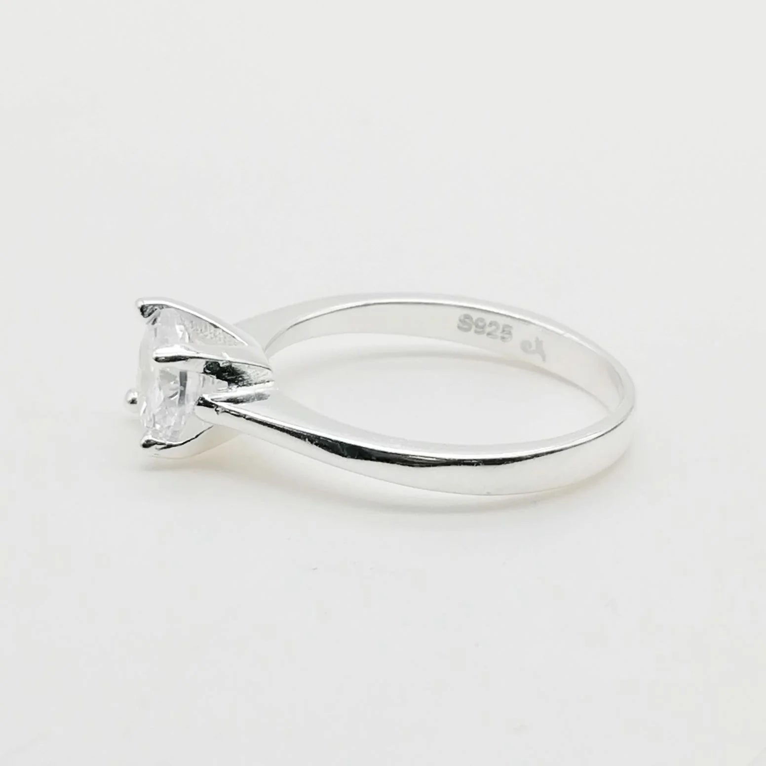 Anillo Compromiso Modelo Celina Plata 925