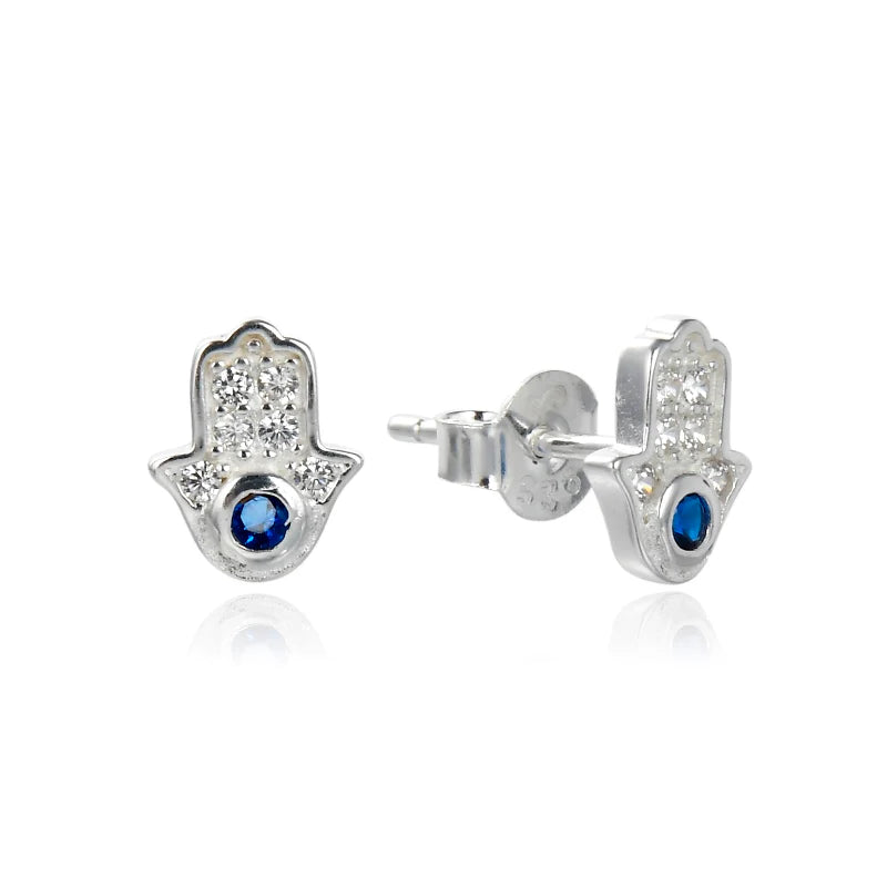 Zarcillo de Mano de Fátima Plata 925