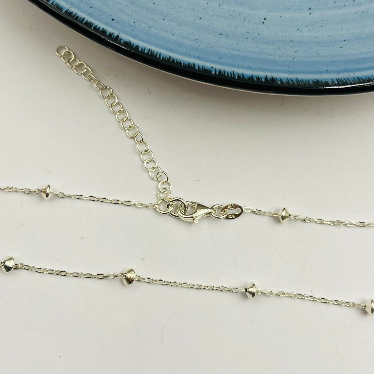 Cadena Tipo Choker de Dama en Plata 925