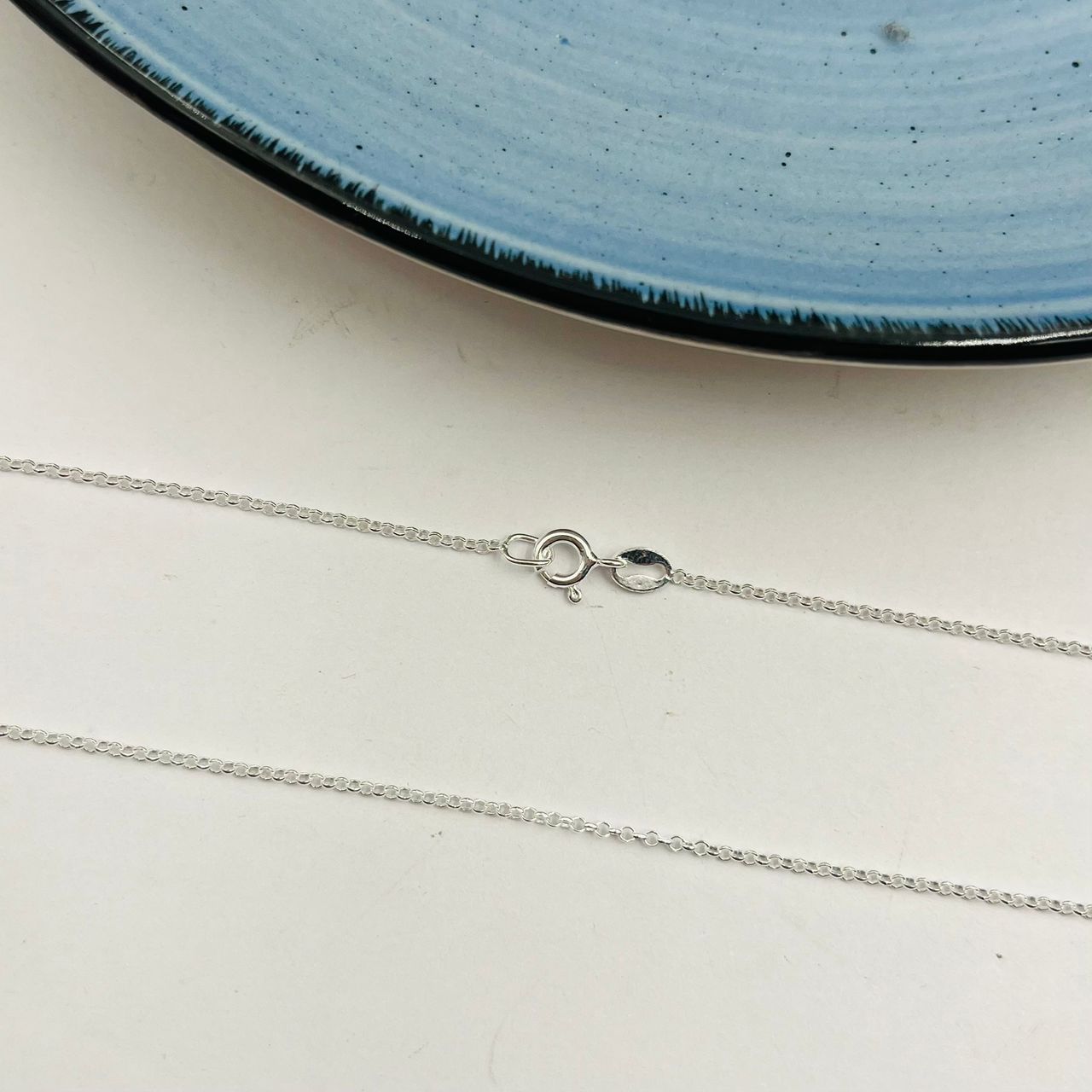 Cadena Rolox de Dama en Plata 925