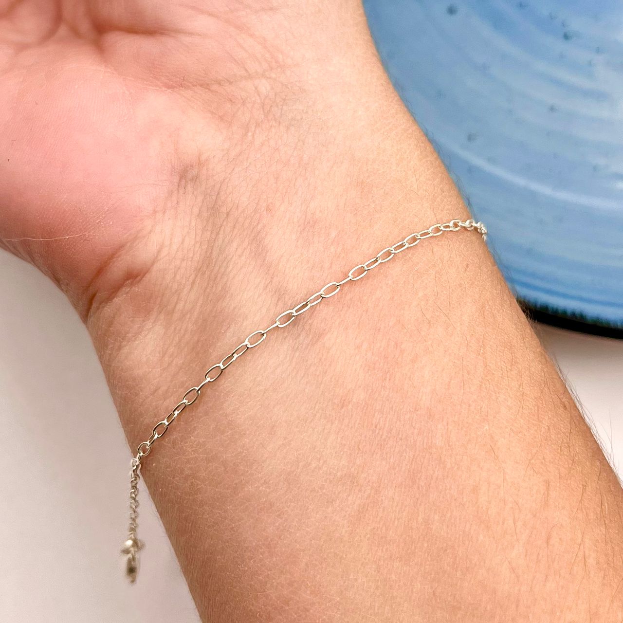 Pulsera Forzantina Alargada De Dama en Plata 925
