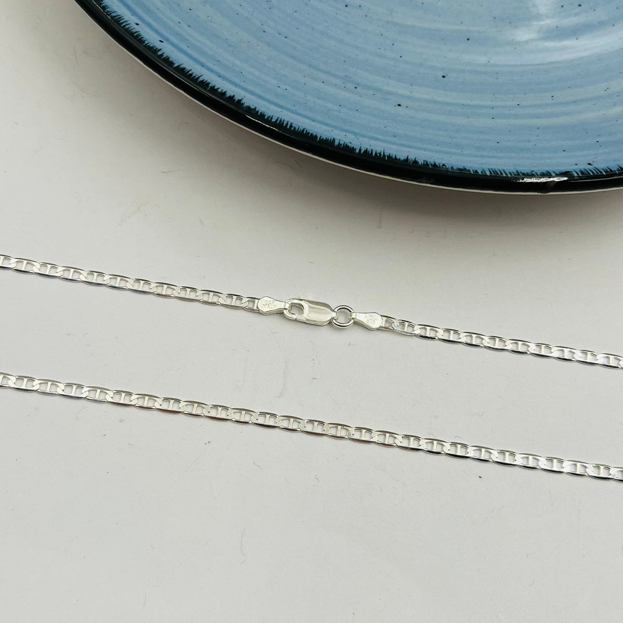 Cadena Gucci Plana 2mm en Plata 925
