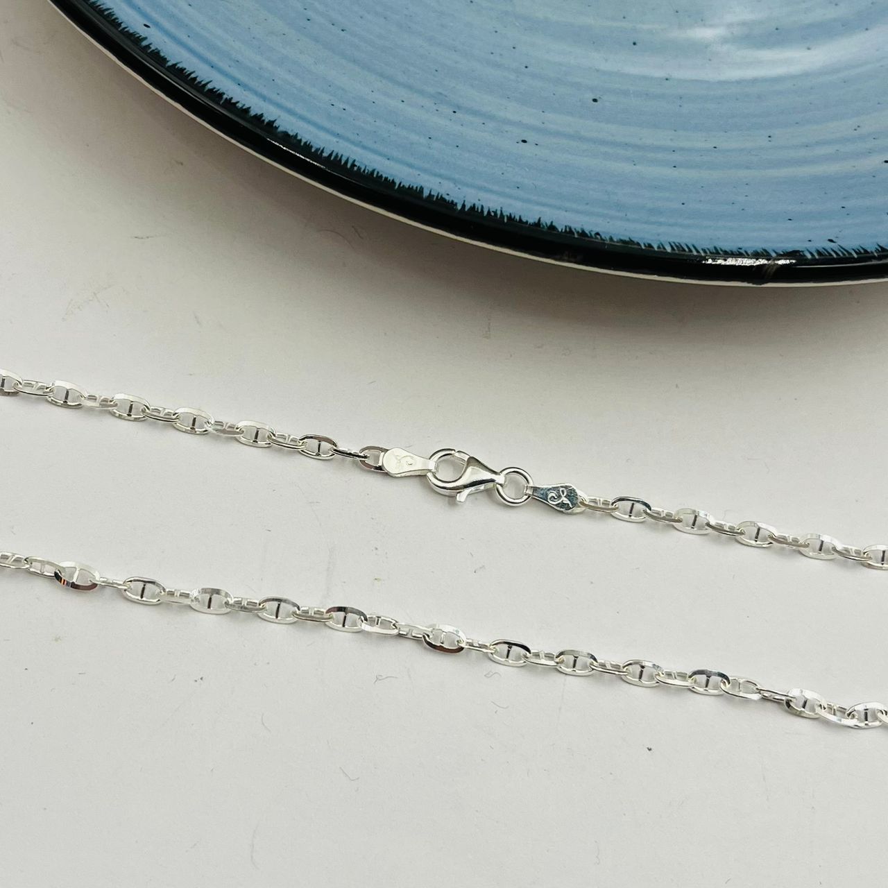 Cadena Gucci Entorchada Para Dama Gruesa en Plata 925