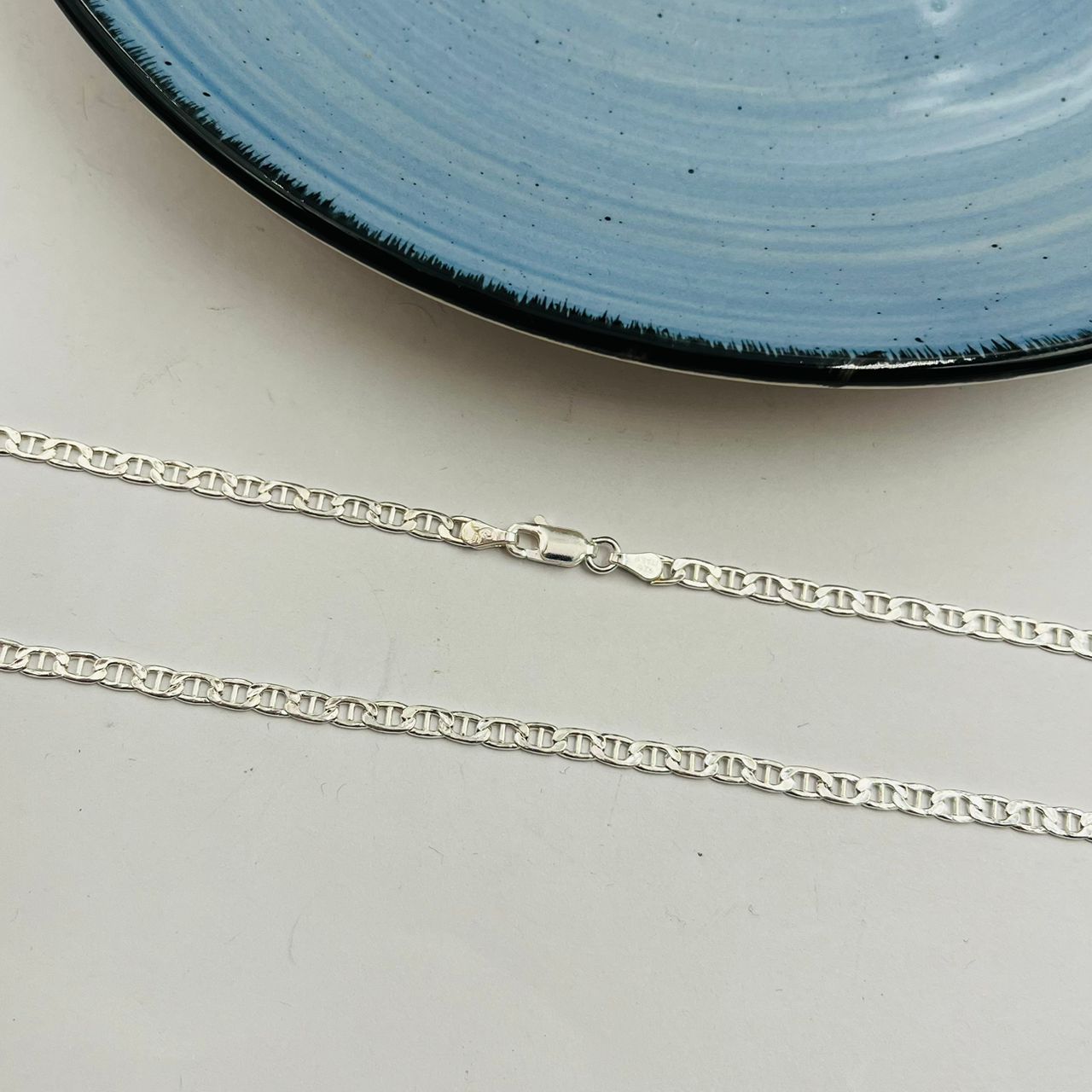 Cadena Gucci Plana 3mm en Plata 925