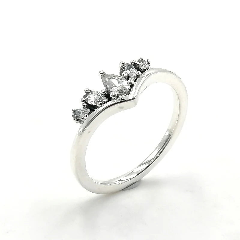 Anillo de Corona en Plata 925