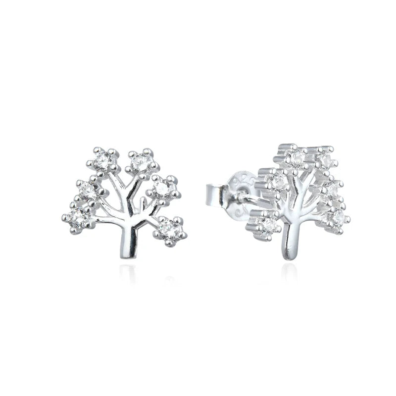 Zarcillos de Árbol en Plata 925