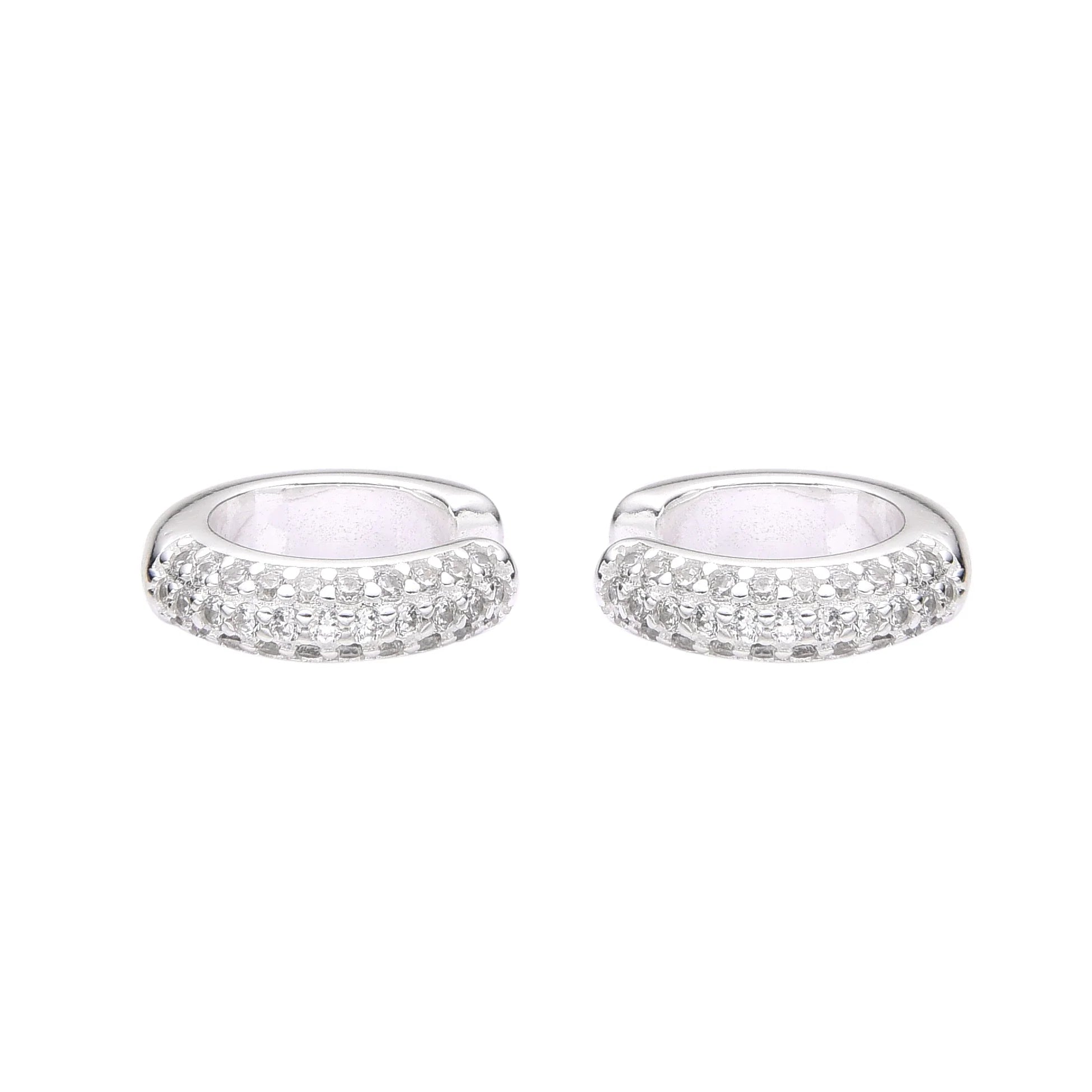 Zarcillo de Presión (Ear-Cuff) Modelo Val En Plata 925 (1 pieza)