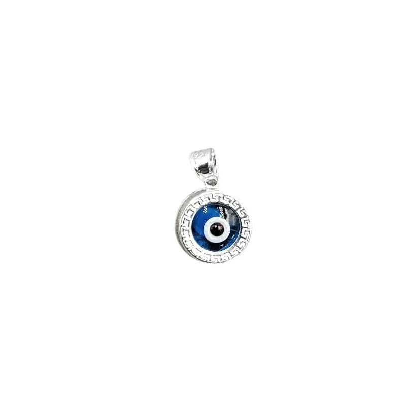 Dije de Ojo Turco Chino En Plata 925