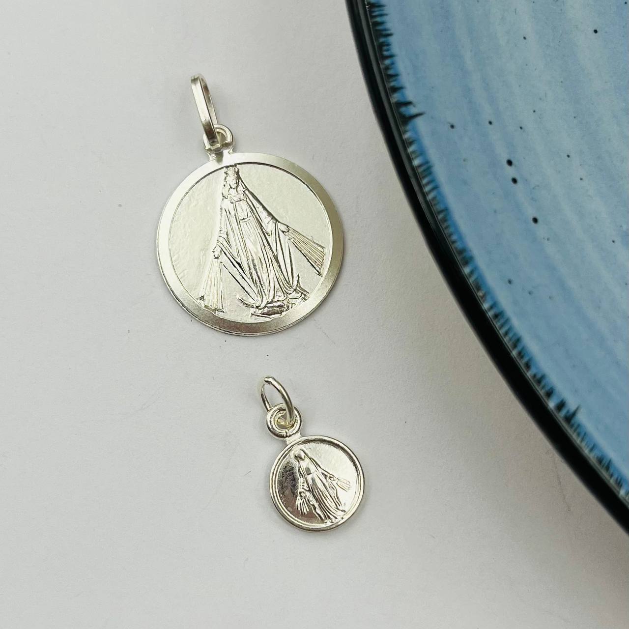 Medallas De La Milagrosa En Plata 925